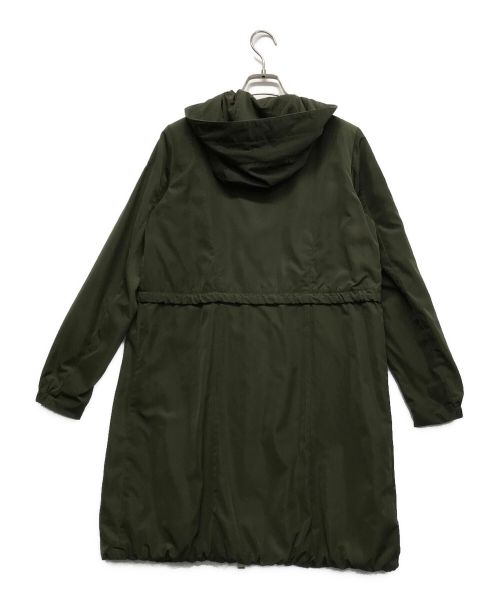MONCLER（モンクレール）MONCLER (モンクレール) TUILEコート カーキの古着・服飾アイテム