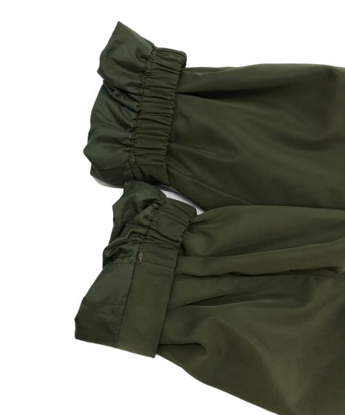MONCLER（モンクレール）MONCLER (モンクレール) TUILEコート カーキの古着・服飾アイテム