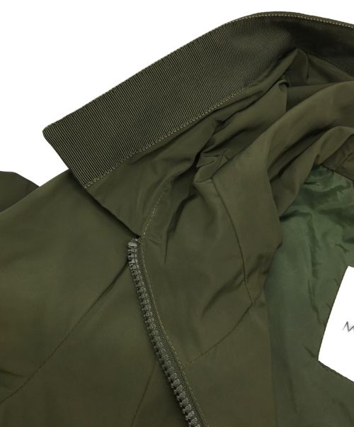 MONCLER（モンクレール）MONCLER (モンクレール) TUILEコート カーキの古着・服飾アイテム