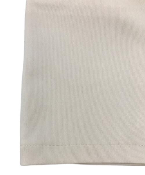 ESTNATION（エストネーション）ESTNATION (エストネーション) ジャージーノースリーブワンピース アイボリー サイズ:F 未使用品の古着・服飾アイテム