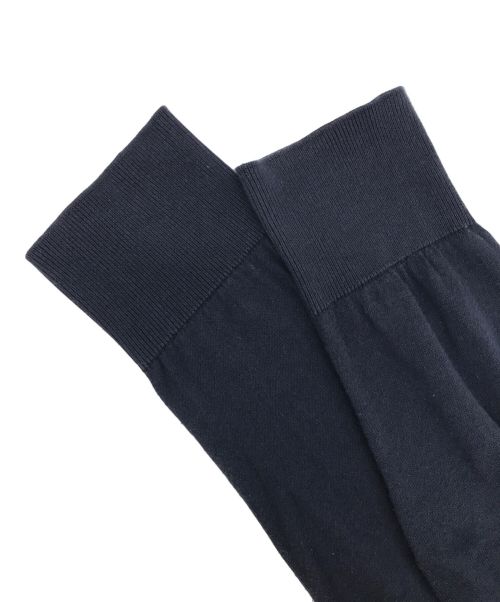 JOHN SMEDLEY（ジョンスメドレー）JOHN SMEDLEY (ジョンスメドレー) コットンVネックカーディガン ネイビー サイズ:Sの古着・服飾アイテム