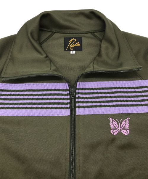 Needles（ニードルズ）Needles (ニードルズ) BEAMS (ビームス) 別注トラックジャケット オリーブ サイズ:S 未使用品の古着・服飾アイテム