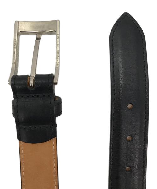 Whitehouse Cox（ホワイトハウスコックス）Whitehouse Cox (ホワイトハウスコックス) DRESS BELT / CALF ブラックの古着・服飾アイテム