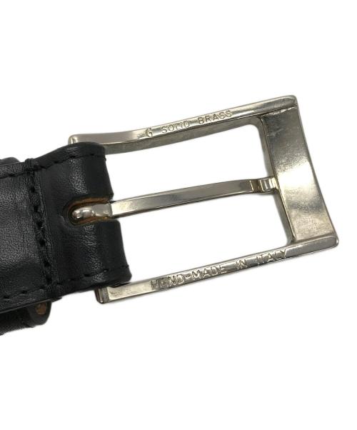 Whitehouse Cox（ホワイトハウスコックス）Whitehouse Cox (ホワイトハウスコックス) DRESS BELT / CALF ブラックの古着・服飾アイテム