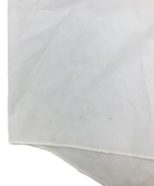 GROUND Y（グラウンドワイ）GROUND Y (グラウンドワイ) ブロードビッグシャツ ホワイト サイズ:1の古着・服飾アイテム