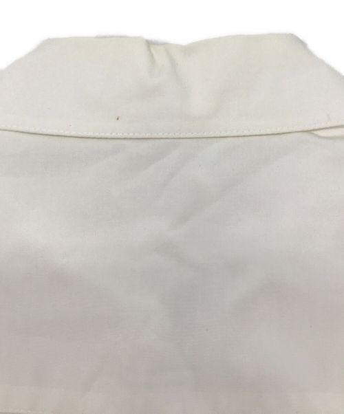 GROUND Y（グラウンドワイ）GROUND Y (グラウンドワイ) ブロードビッグシャツ ホワイト サイズ:1の古着・服飾アイテム