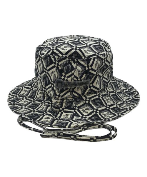 MARINE SERRE（マリーンセル）MARINE SERRE (マリーンセル) バケットハット ベージュ サイズ:Sの古着・服飾アイテム