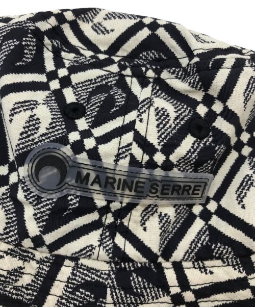 MARINE SERRE（マリーンセル）MARINE SERRE (マリーンセル) バケットハット ベージュ サイズ:Sの古着・服飾アイテム