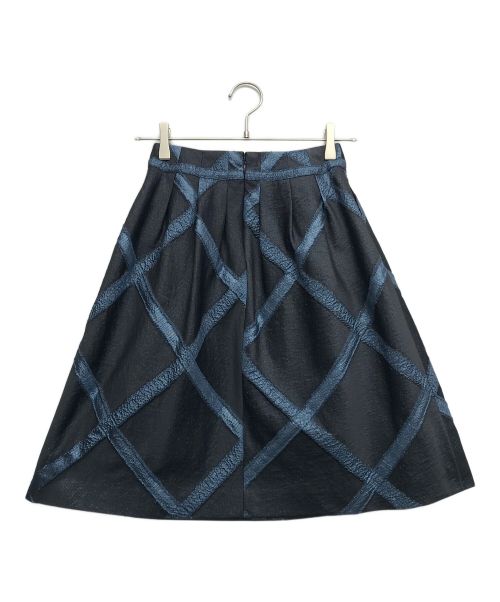 M'S GRACY（エムズグレイシー）M'S GRACY (エムズグレイシー) デザインスカート ネイビー サイズ:36の古着・服飾アイテム