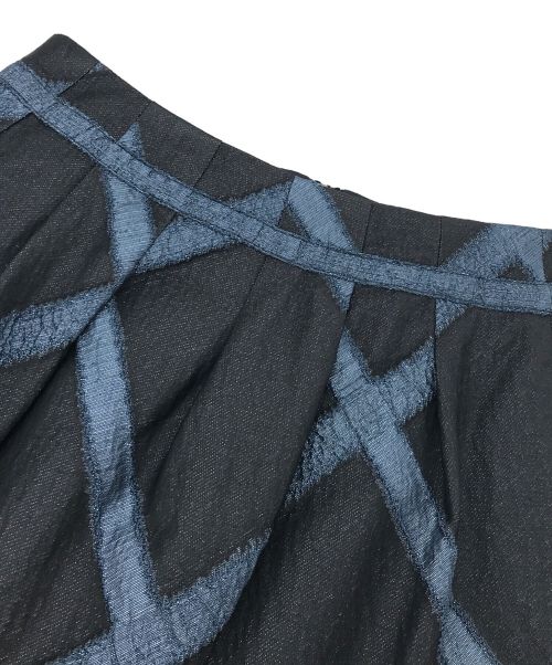 M'S GRACY（エムズグレイシー）M'S GRACY (エムズグレイシー) デザインスカート ネイビー サイズ:36の古着・服飾アイテム