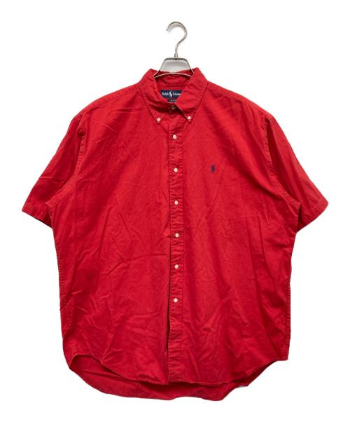 RALPH LAUREN（ラルフローレン）RALPH LAUREN (ラルフローレン) 半袖シャツ レッド サイズ:XLの古着・服飾アイテム