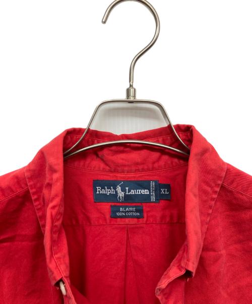RALPH LAUREN（ラルフローレン）RALPH LAUREN (ラルフローレン) 半袖シャツ レッド サイズ:XLの古着・服飾アイテム