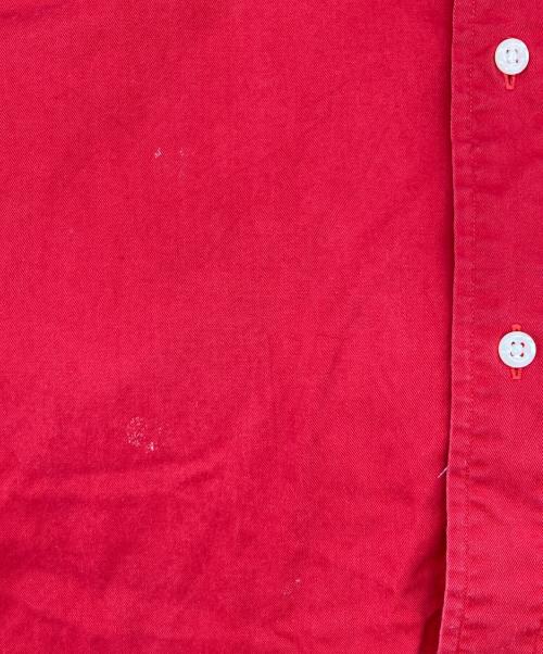RALPH LAUREN（ラルフローレン）RALPH LAUREN (ラルフローレン) 半袖シャツ レッド サイズ:XLの古着・服飾アイテム