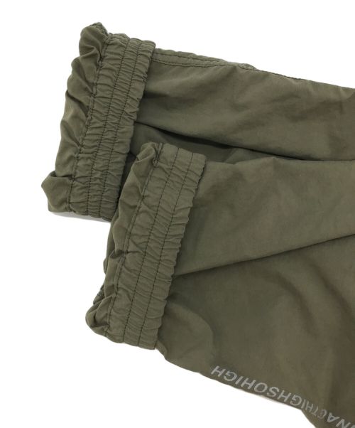 BACK CHANNEL（バックチャンネル）BACK CHANNEL (バックチャンネル) ナイロントラックパンツ カーキ サイズ:XLの古着・服飾アイテム