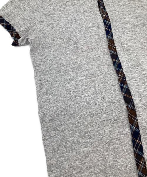 tricot COMME des GARCONS（トリココムデギャルソン）tricot COMME des GARCONS (トリココムデギャルソン) 半袖カットソー グレー サイズ:記載無の古着・服飾アイテム