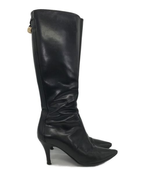 LOUIS VUITTON（ルイ ヴィトン）LOUIS VUITTON (ルイ ヴィトン) ロングブーツ ブラック サイズ:34の古着・服飾アイテム