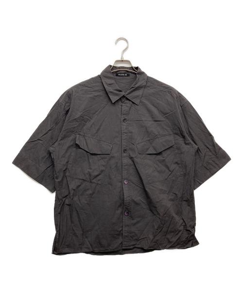 GALERIE VIE（ギャルリーヴィー）GALERIE VIE (ギャルリーヴィー) コットンツイル フラップポケットシャツ ブラック サイズ:Fの古着・服飾アイテム