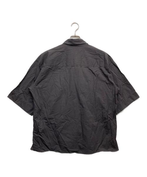 GALERIE VIE（ギャルリーヴィー）GALERIE VIE (ギャルリーヴィー) コットンツイル フラップポケットシャツ ブラック サイズ:Fの古着・服飾アイテム