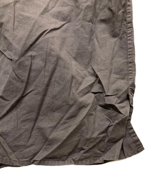 GALERIE VIE（ギャルリーヴィー）GALERIE VIE (ギャルリーヴィー) コットンツイル フラップポケットシャツ ブラック サイズ:Fの古着・服飾アイテム