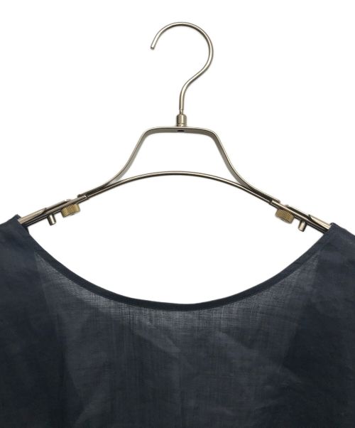 ANAYI（アナイ）ANAYI (アナイ) ラミーローンマキシワンピース ネイビー サイズ:36 未使用品の古着・服飾アイテム