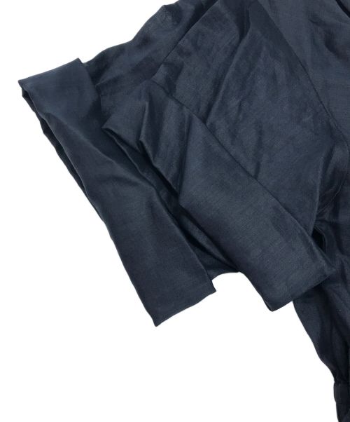 ANAYI（アナイ）ANAYI (アナイ) ラミーローンマキシワンピース ネイビー サイズ:36 未使用品の古着・服飾アイテム