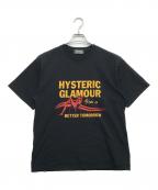 Hysteric Glamourヒステリックグラマー）の古着「BETTER TOMORROW Tシャツ」｜ブラック