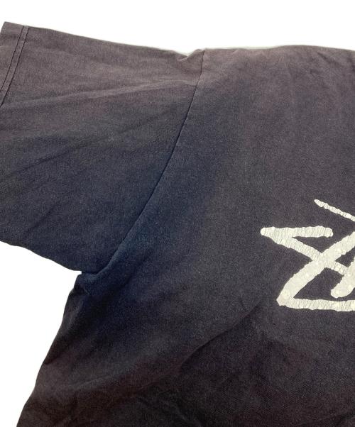stussy（ステューシー）stussy (ステューシー) ロゴTシャツ ネイビー サイズ:Lの古着・服飾アイテム