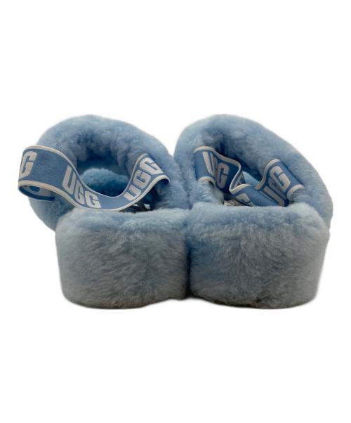 UGG（アグ）UGG (アグ) オーイヤーストラップサンダル ブルー サイズ:23の古着・服飾アイテム