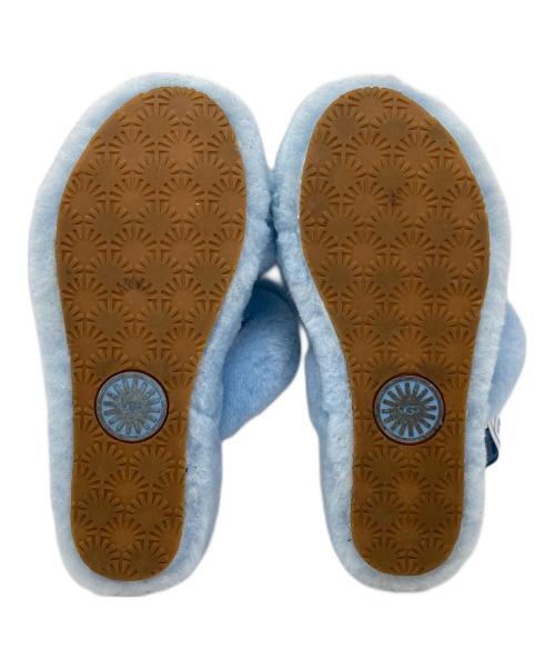 UGG（アグ）UGG (アグ) オーイヤーストラップサンダル ブルー サイズ:23の古着・服飾アイテム