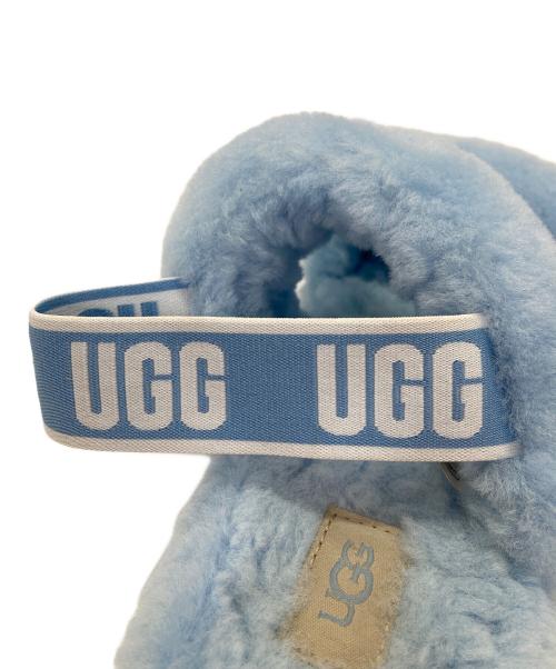 UGG（アグ）UGG (アグ) オーイヤーストラップサンダル ブルー サイズ:23の古着・服飾アイテム
