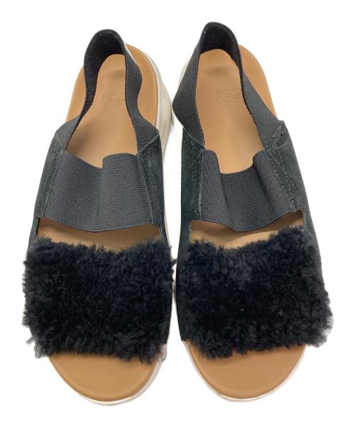 UGG（アグ）UGG (アグ) サンダル ブラウン サイズ:24の古着・服飾アイテム