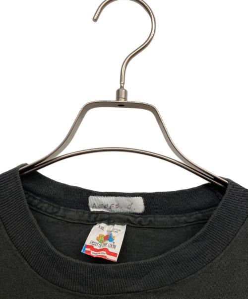 FRUIT OF THE LOOM（フルーツオブザルーム）FRUIT OF THE LOOM (フルーツオブザルーム) プリントTシャツ ブラック サイズ:XXLの古着・服飾アイテム