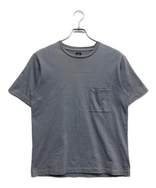 BATONER（バトナ―）BATONER (バトナ―) ハイカウント オーガニックコットンTシャツ グレー サイズ:1の古着・服飾アイテム