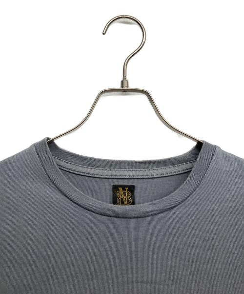 BATONER（バトナ―）BATONER (バトナ―) ハイカウント オーガニックコットンTシャツ グレー サイズ:1の古着・服飾アイテム