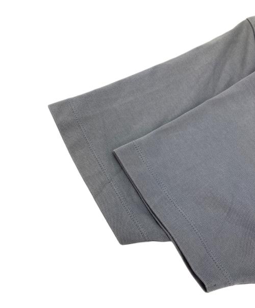 BATONER（バトナ―）BATONER (バトナ―) ハイカウント オーガニックコットンTシャツ グレー サイズ:1の古着・服飾アイテム