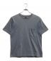 BATONER（バトナ―）の古着「ハイカウント オーガニックコットンTシャツ」｜グレー