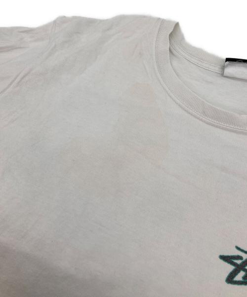 stussy（ステューシー）stussy (ステューシー) プリントTシャツ ホワイト サイズ:Mの古着・服飾アイテム