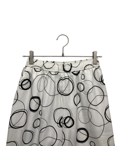 MARW UNITED ARROWS（マルゥ ユナイテッドアローズ）MARW UNITED ARROWS (マルゥ ユナイテッドアローズ) ドットイージーパンツ ホワイト サイズ:36の古着・服飾アイテム