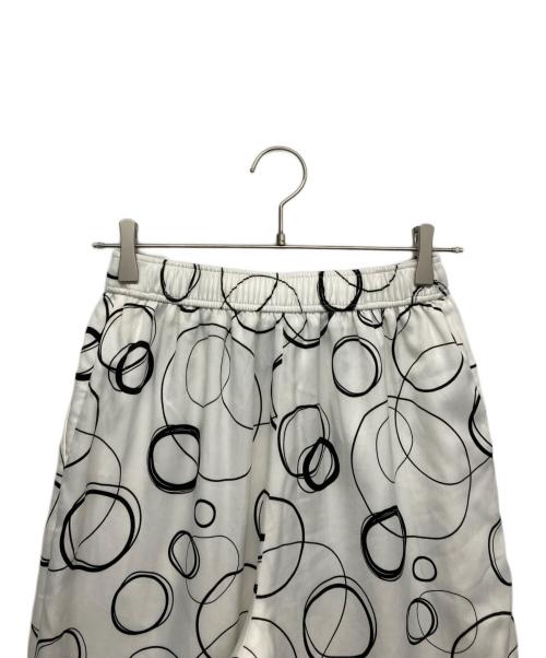 MARW UNITED ARROWS（マルゥ ユナイテッドアローズ）MARW UNITED ARROWS (マルゥ ユナイテッドアローズ) ドットイージーパンツ ホワイト サイズ:36の古着・服飾アイテム