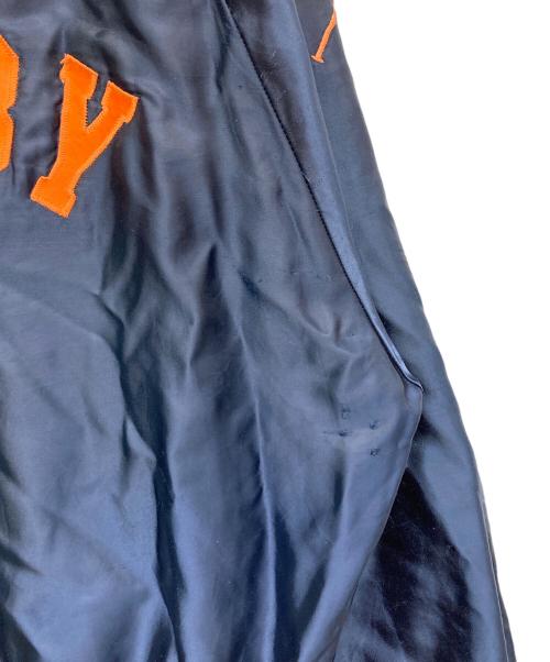 DeLong（デロング）DeLong (デロング) ナイロンスタジャン ネイビー サイズ:Mの古着・服飾アイテム