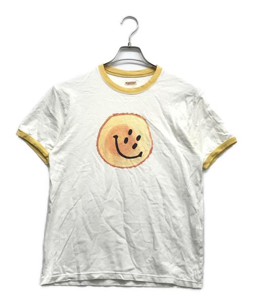 KAPITAL（キャピタル）KAPITAL (キャピタル) リンガーTシャツ ホワイト サイズ:2の古着・服飾アイテム