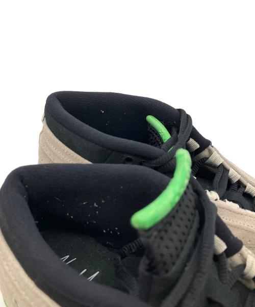 NIKE（ナイキ）NIKE (ナイキ) Aleali May (アレイリ・メイ) AIR JORDAN 14 LOW ベージュ×グリーン サイズ:US6.5の古着・服飾アイテム