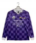 ANTI COUNTRY CLUB×BALANSAアンタイ カントリー クラブ×バランサ）の古着「コラボゲームシャツ」｜パープル