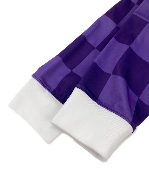 ANTI COUNTRY CLUB（アンタイ カントリー クラブ）ANTI COUNTRY CLUB (アンチカントリークラブ) balansa (バランサ) コラボゲームシャツ パープル サイズ:Lの古着・服飾アイテム