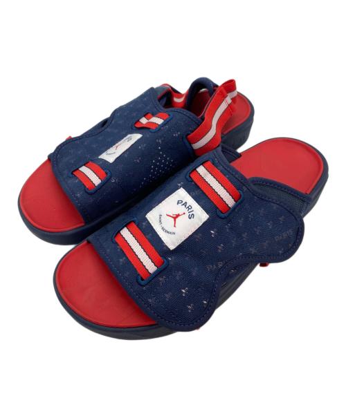 NIKE（ナイキ）NIKE (ナイキ) Paris Saint-Germain (パリサンジェルマン) Air Jordan LS Slide ネイビー×レッド サイズ:US11 / UK10 / 29㎝の古着・服飾アイテム