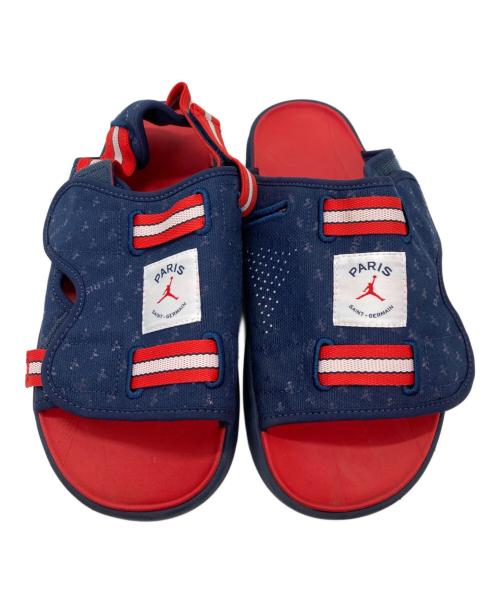 NIKE（ナイキ）NIKE (ナイキ) Paris Saint-Germain (パリサンジェルマン) Air Jordan LS Slide ネイビー×レッド サイズ:US11 / UK10 / 29㎝の古着・服飾アイテム