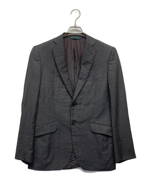 古着（フルギ）古着 (フルギ) ウールテーラードジャケット グレー サイズ:90YA5の古着・服飾アイテム