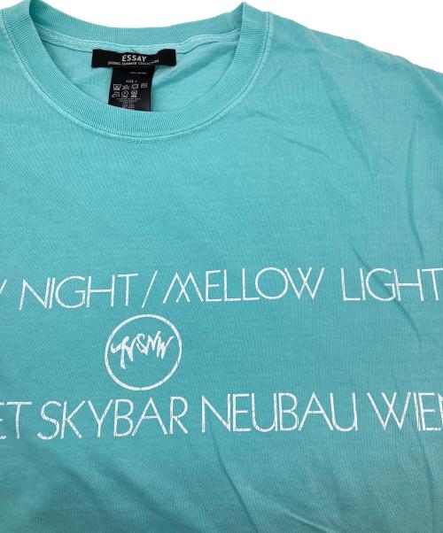 Essay（エッセイ）Essay (エッセイ) PIGMENT S/S T-SHIRT ブルー サイズ:3の古着・服飾アイテム
