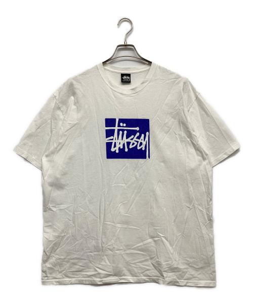 stussy（ステューシー）stussy (ステューシー) STOCK BOX TEE ホワイト サイズ:XLの古着・服飾アイテム