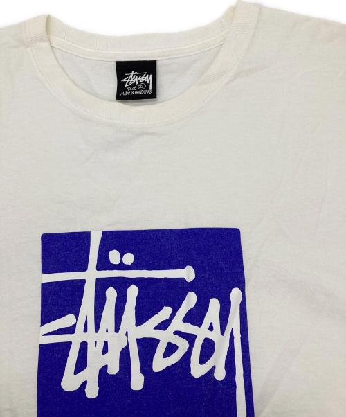 stussy（ステューシー）stussy (ステューシー) STOCK BOX TEE ホワイト サイズ:XLの古着・服飾アイテム